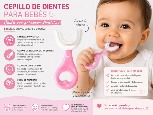 🏆Tu hijo querrá cepillarse solo! El cepillo que transforma las peleas en sonrisas y diversión