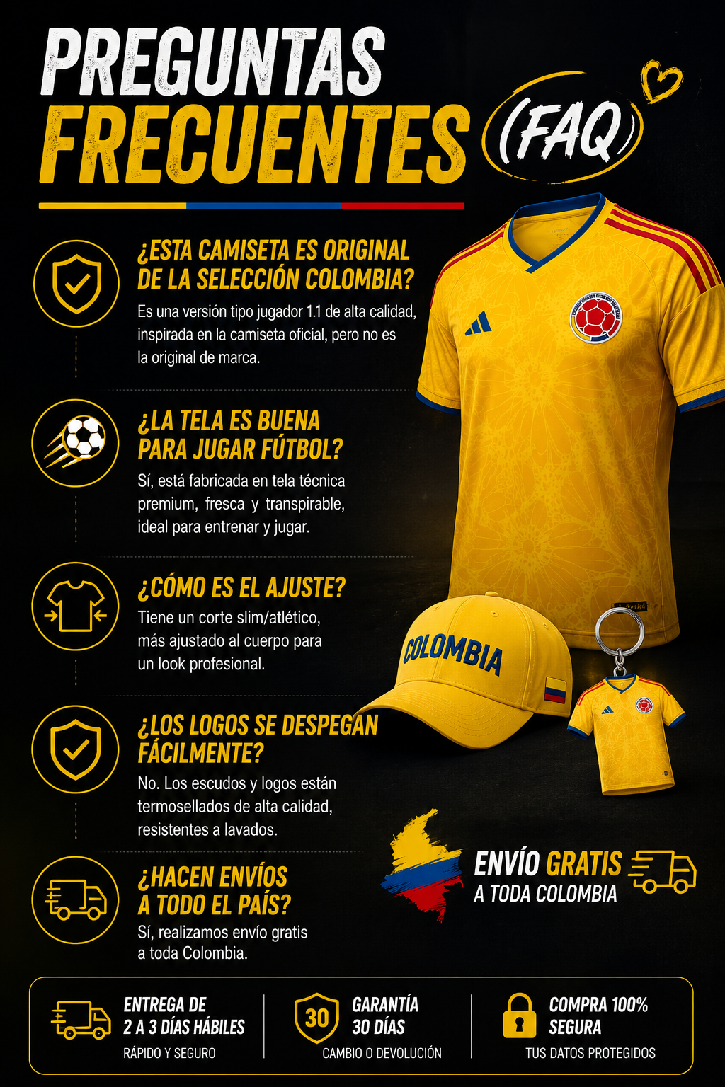 Vamos Colombia Combo Total Mundial